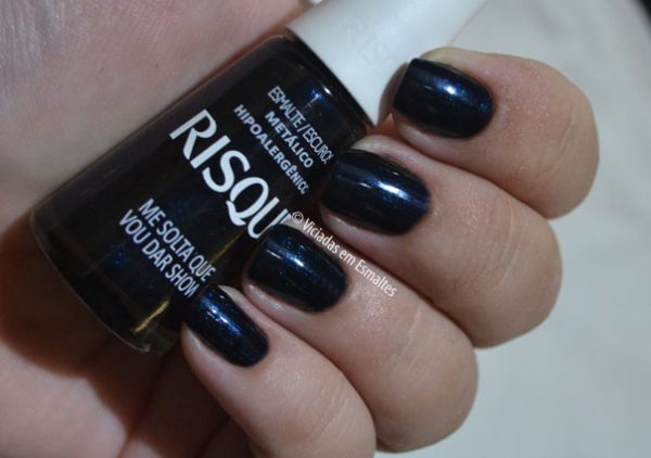 Esmalte Risqué Novos Escuros me Solta Que Vou Dar Show