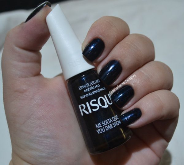 Testando o Esmalte Risqué Me Solta Que Vou Dar Show
