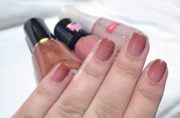Modelo Unhas Degradê