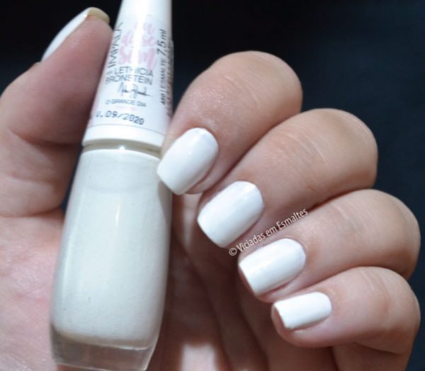 Esmalte Branco Impala O Grande Dia