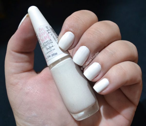Testando o Esmalte Branco Impala O Grande Dia